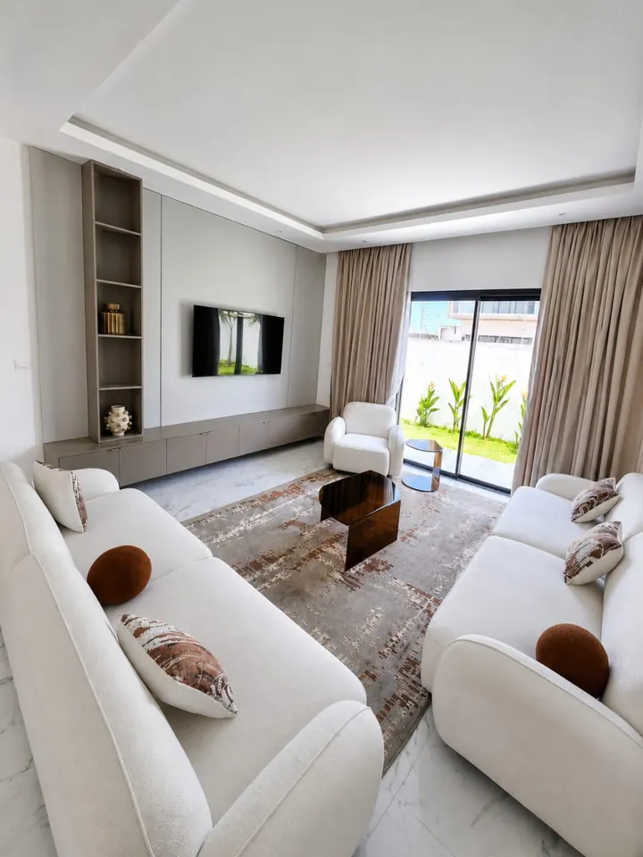 Le salon détente — Maison d’hôtes Grand-Bassam